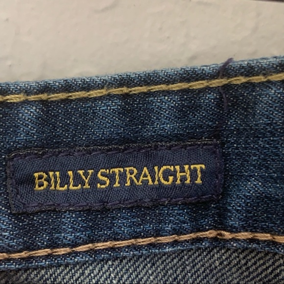 LUCKY BRAND Billy Straight Jeans Midrise Blue Denim Size 16 Style YD0038 - Picture 3 of 16